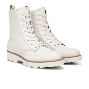 ❤️ Vionic Lani Combat Boot Cream NWT